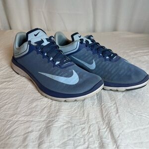 Nike FS Lite Run 4 Women’s sz8.5 Running Athletic Shoes Dual-tone Blue